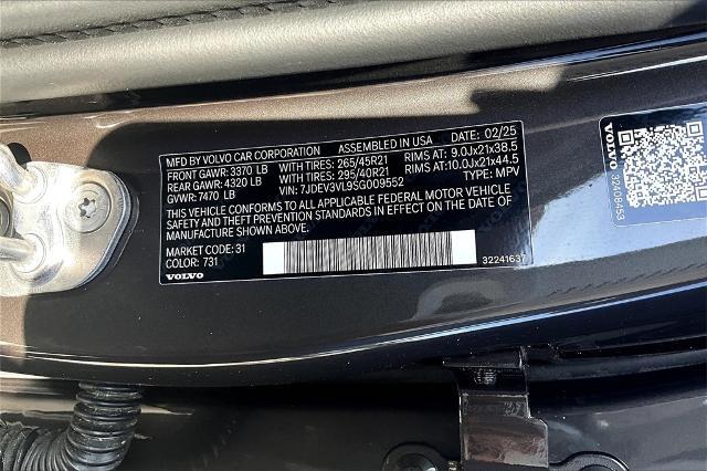 2025 Volvo EX90 Vehicle Photo in Houston, TX 77007