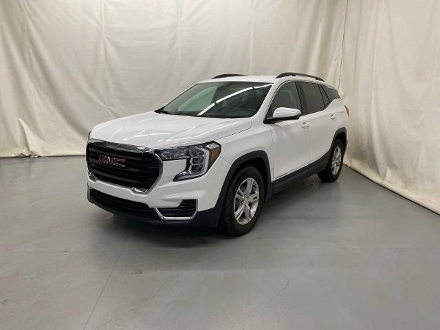 Certified 2022 GMC Terrain SLE with VIN 3GKALMEV0NL181588 for sale in Fremont, MI