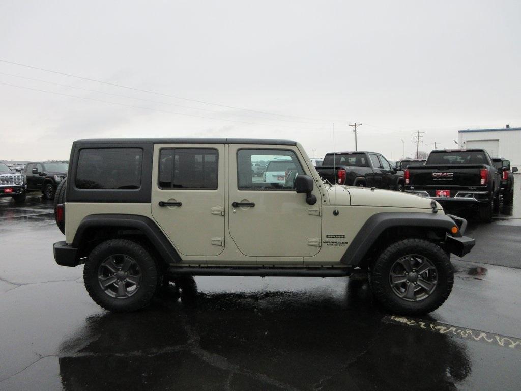 Used 2017 Jeep Wrangler Unlimited Sport S with VIN 1C4BJWDG4HL683976 for sale in Collinsville, IL