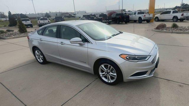 Used 2018 Ford Fusion Hybrid SE with VIN 3FA6P0LUXJR150192 for sale in Grand Island, NE