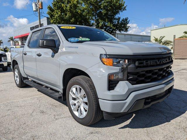 Used 2024 Chevrolet Silverado 1500 Custom with VIN 3GCPABEK4RG338530 for sale in Quincy, FL