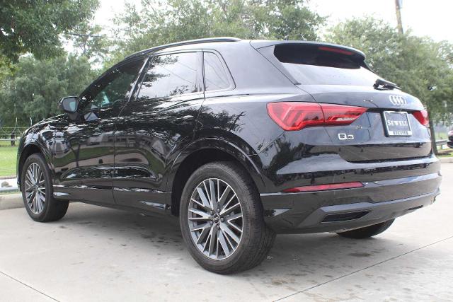 2024 Audi Q3 Vehicle Photo in HOUSTON, TX 77090