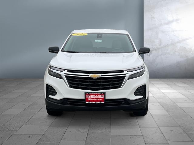 Used 2023 Chevrolet Equinox LS with VIN 3GNAXSEG0PL149935 for sale in Iowa City, IA