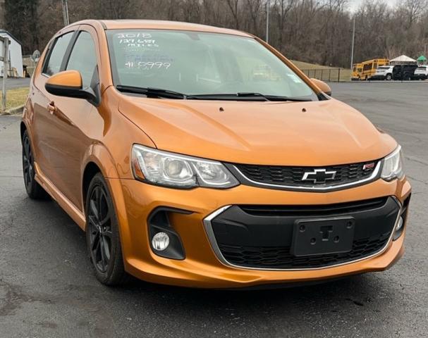 Used 2018 Chevrolet Sonic LT with VIN 1G1JD6SB2J4136708 for sale in Hillsboro, OH