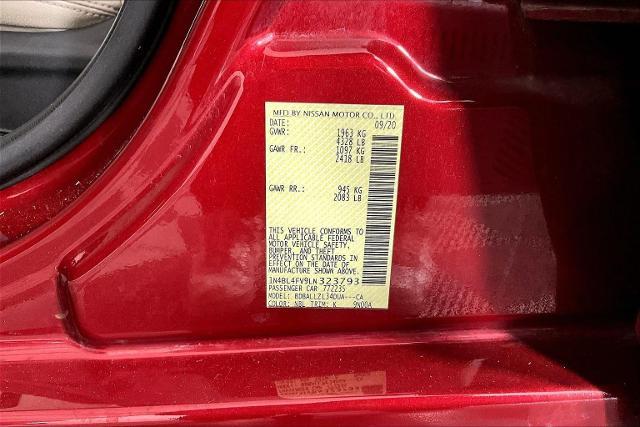 2020 Nissan Altima Vehicle Photo in Tulsa, OK 74129