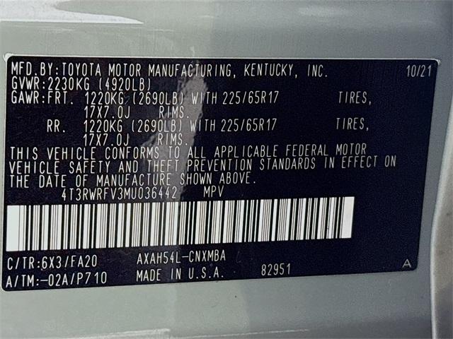 2021 Toyota RAV4 Vehicle Photo in Puyallup, WA 98371