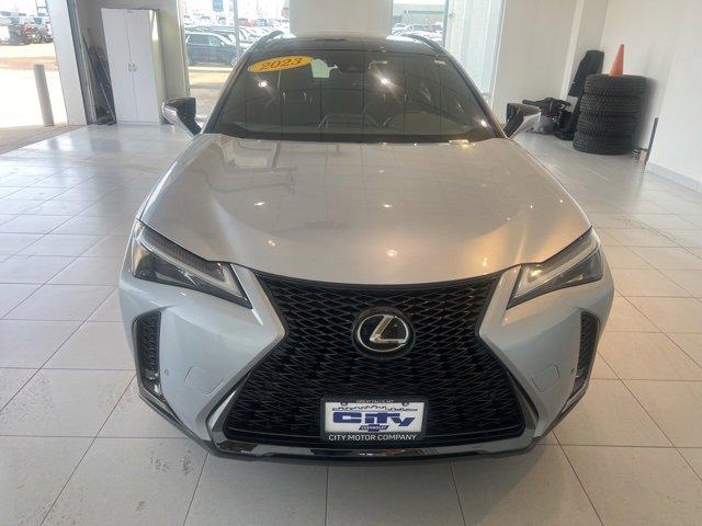 Used 2023 Lexus UX Hybrid 250h F Sport Design with VIN JTHB9JBH5P2069965 for sale in Great Falls, MT