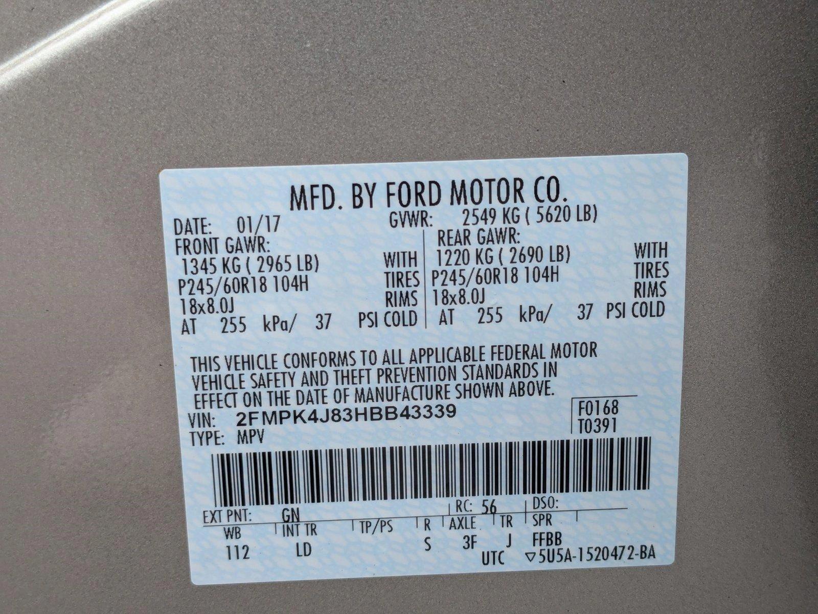 2017 Ford Edge Vehicle Photo in Spokane Valley, WA 99212