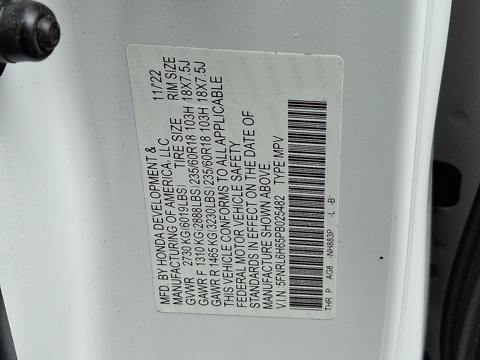 2023 Honda Odyssey Vehicle Photo in Harrisburg, PA 17111