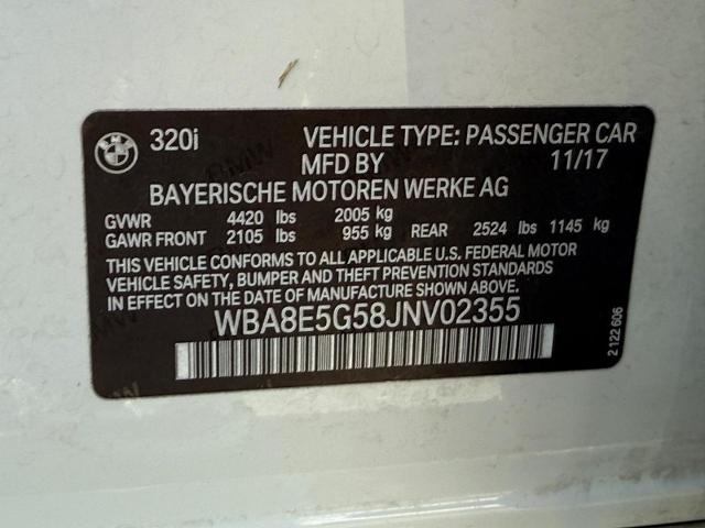 2018 BMW 320i xDrive Vehicle Photo in COLUMBIA, MO 65203-3903