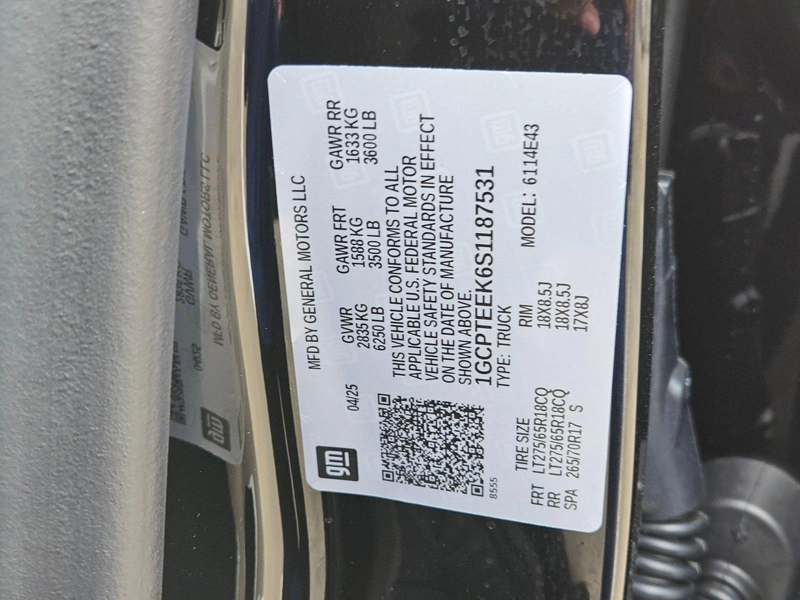 2025 Chevrolet Colorado Vehicle Photo in CORPUS CHRISTI, TX 78416-1100