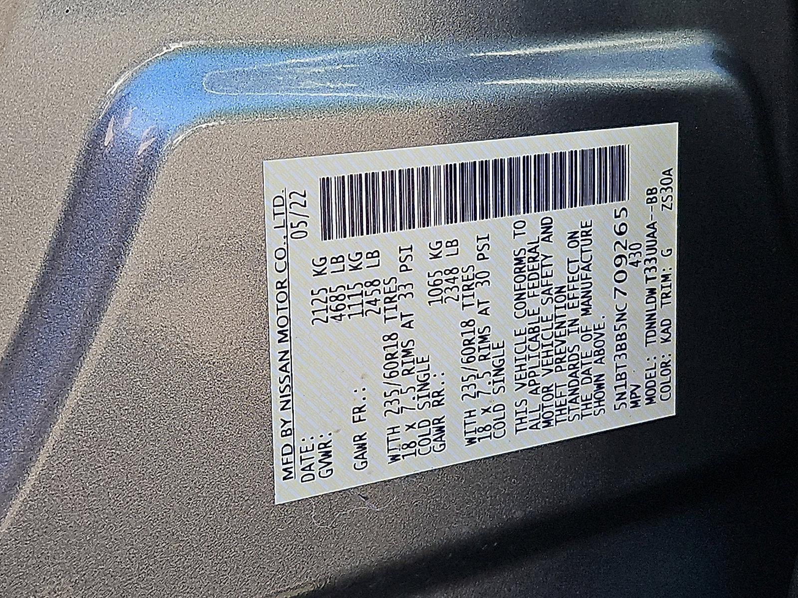 2022 Nissan Rogue Vehicle Photo in Jenkintown, PA 19046