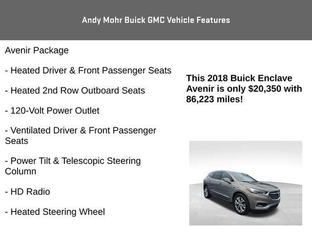 2018 Buick Enclave Vehicle Photo in Fishers, IN 46038