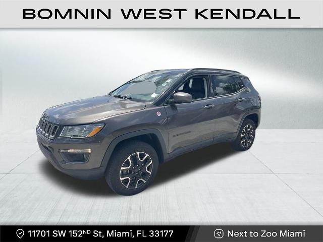 Used 2020 Jeep Compass Trailhawk with VIN 3C4NJDDB2LT111534 for sale in Miami, FL