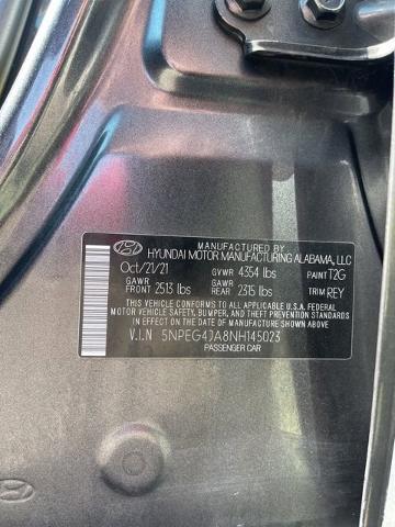 2022 Hyundai Sonata Vehicle Photo in MEDINA, OH 44256-9631