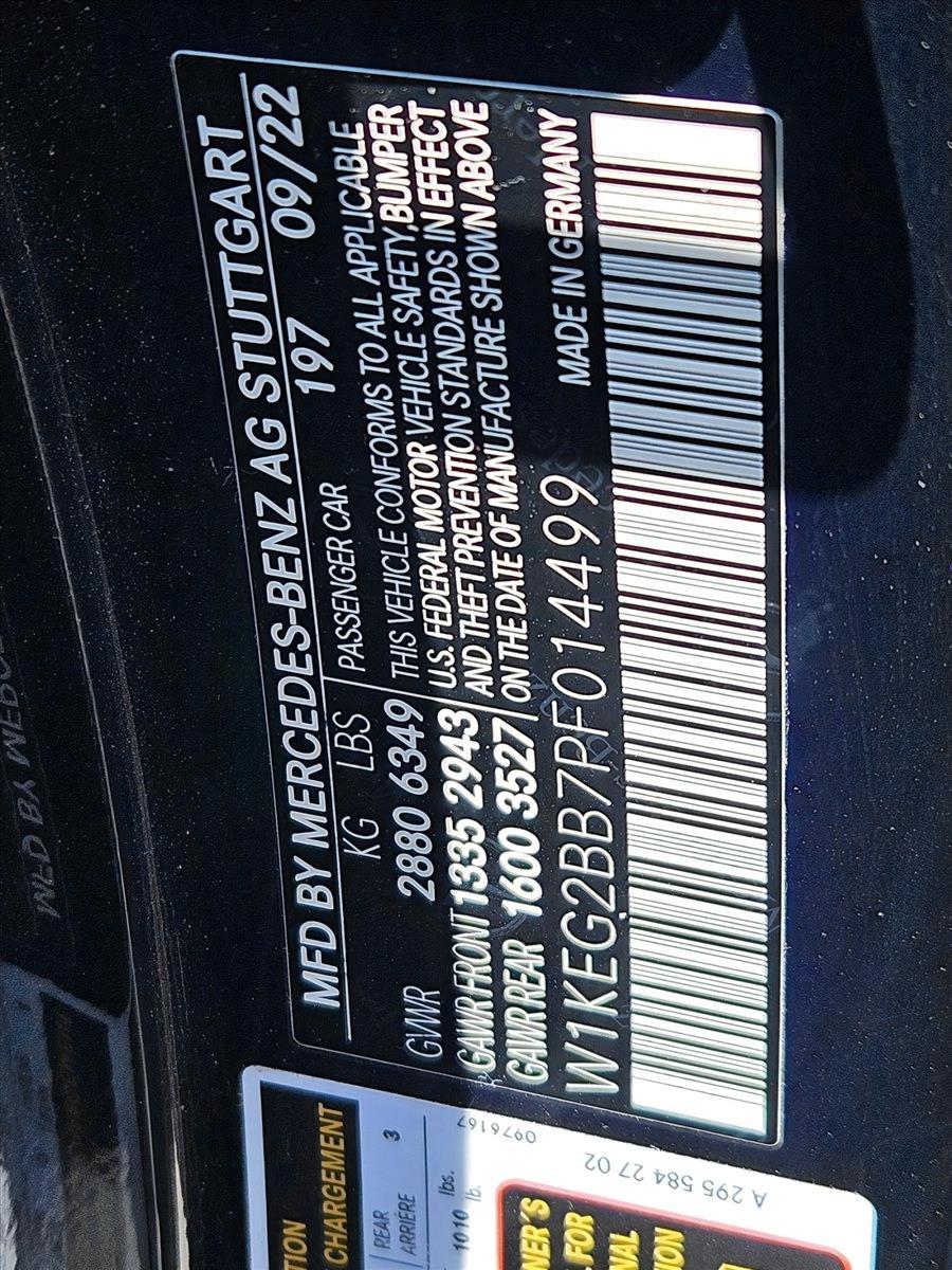 2023 Mercedes-Benz EQE Vehicle Photo in Fort Lauderdale, FL 33316