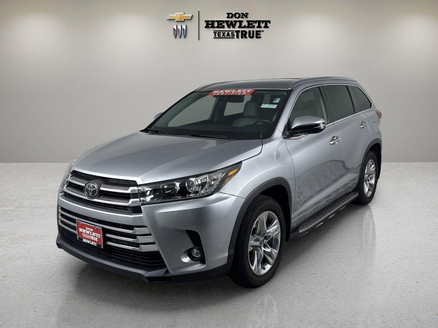 2019 Toyota Highlander Vehicle Photo in GEORGETOWN, TX 78626-7508
