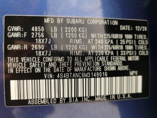 2021 Subaru Outback Vehicle Photo in Oshkosh, WI 54904