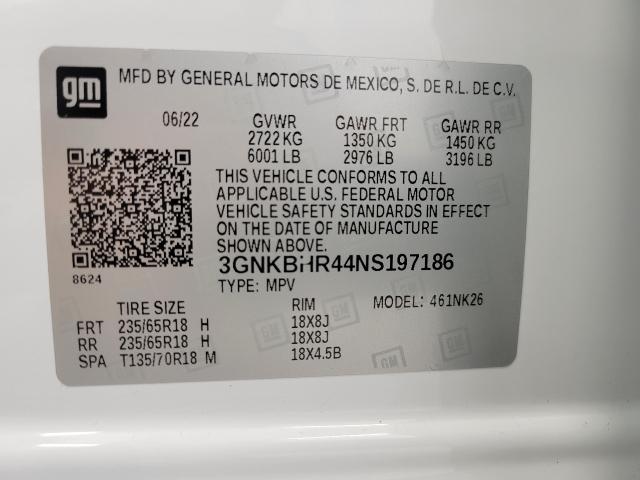 2022 Chevrolet Blazer Vehicle Photo in OSHKOSH, WI 54904-7811