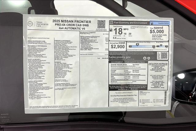 2025 Nissan Frontier Vehicle Photo in Tulsa, OK 74129