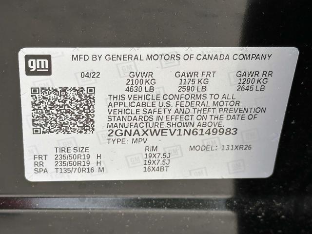 2022 Chevrolet Equinox Vehicle Photo in Roslyn, NY 11576