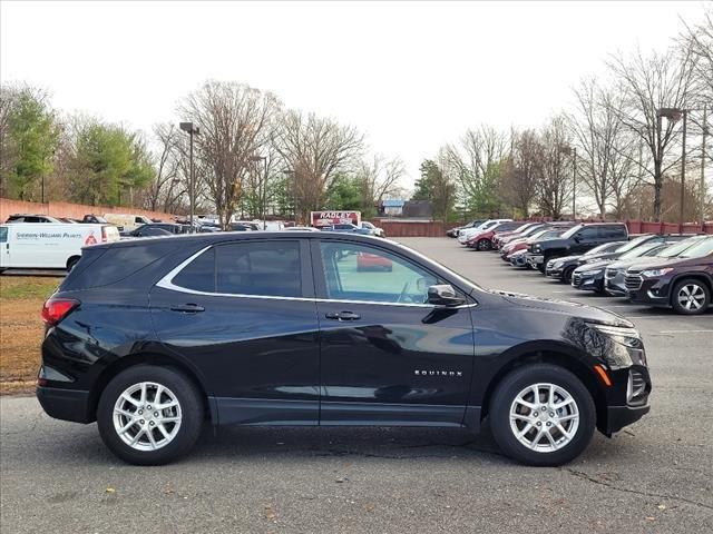 Certified 2022 Chevrolet Equinox LT with VIN 3GNAXUEV8NL310569 for sale in Fredericksburg, VA