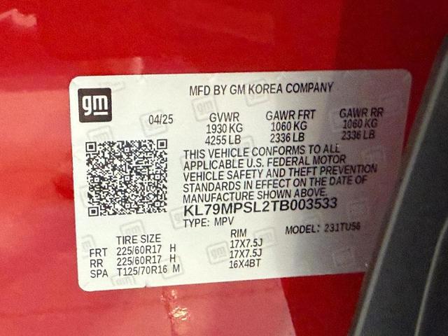 2026 Chevrolet Trailblazer Vehicle Photo in COLUMBIA, MO 65203-3903