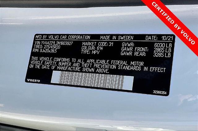 2022 Volvo XC90 Vehicle Photo in Grapevine, TX 76051