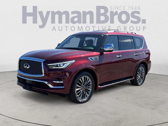 Used 2021 INFINITI QX80 Sensory 4WD with VIN JN8AZ2BE7M9272372 for sale in Midlothian, VA