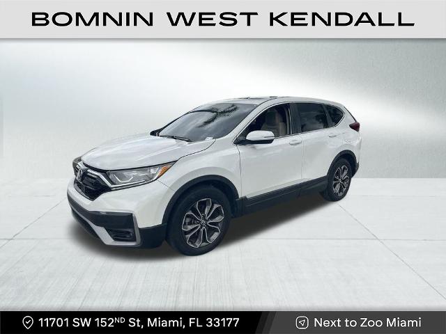 Used 2021 Honda CR-V EX with VIN 5J6RW1H50MA003308 for sale in Miami, FL