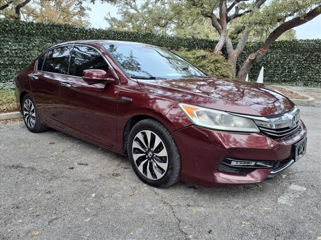 2017 Honda Accord Hybrid Vehicle Photo in SAN ANTONIO, TX 78230-1001