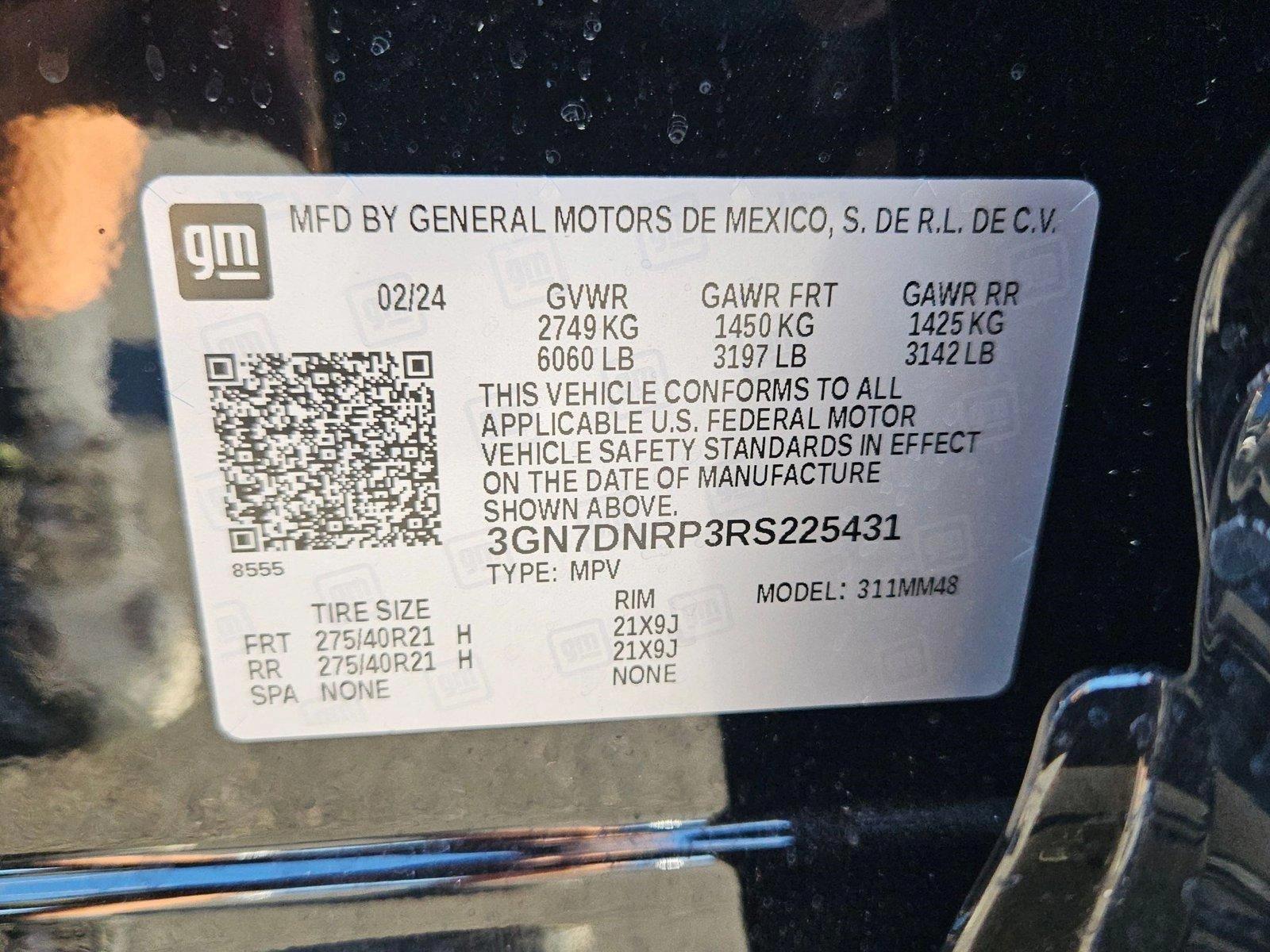 2024 Chevrolet Equinox EV Vehicle Photo in MESA, AZ 85206-4395