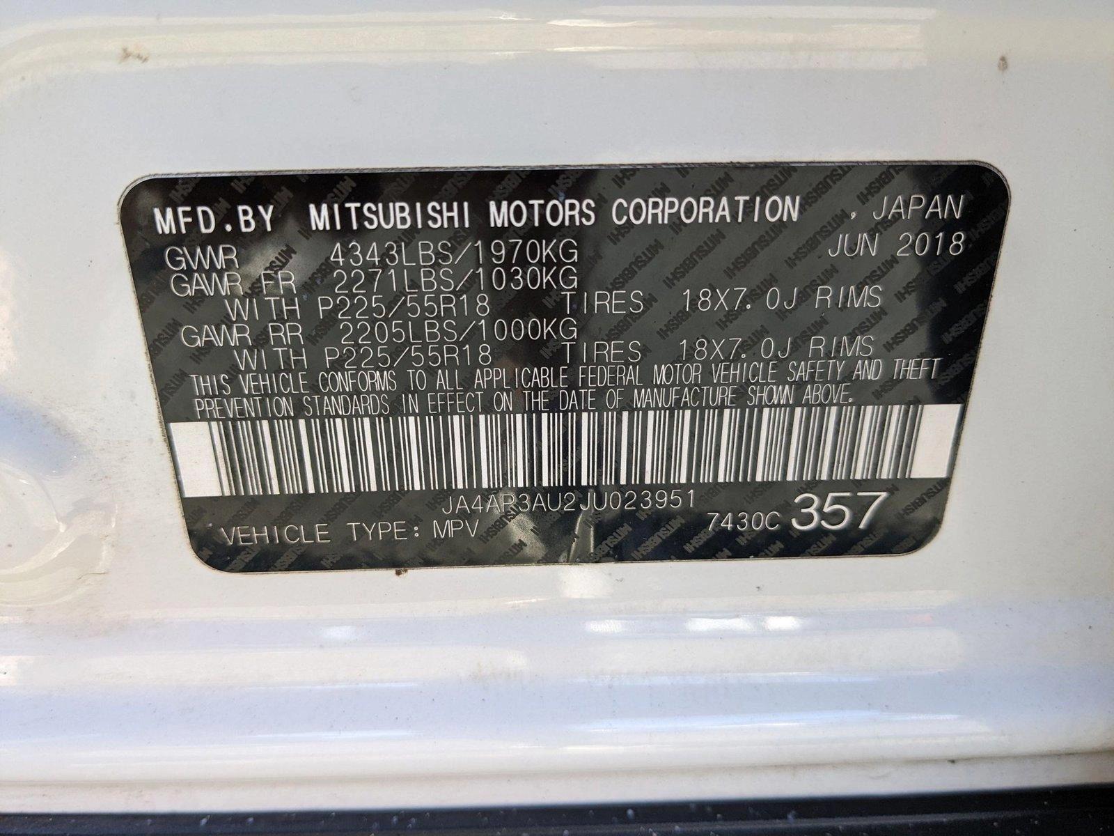 2018 Mitsubishi Outlander Sport Vehicle Photo in Orlando, FL 32811