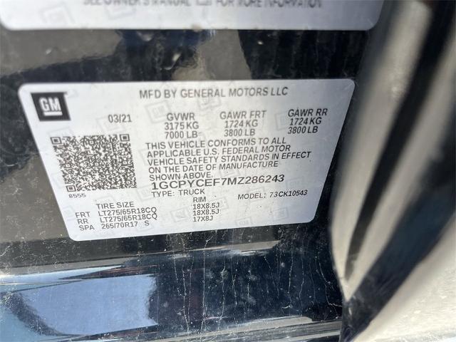 2021 Chevrolet Silverado 1500 Vehicle Photo in TULLY, NY 13159-3159