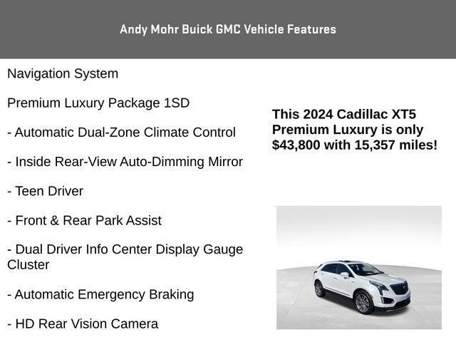 2024 Cadillac XT5 Vehicle Photo in Fishers, IN 46038