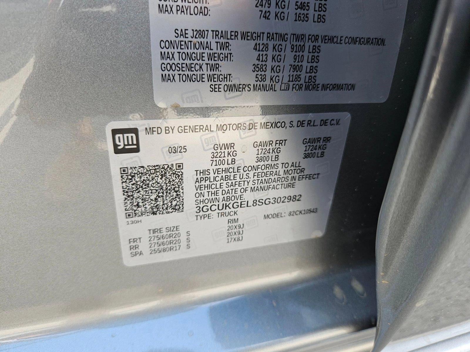 2025 Chevrolet Silverado 1500 Vehicle Photo in AUSTIN, TX 78759-4154
