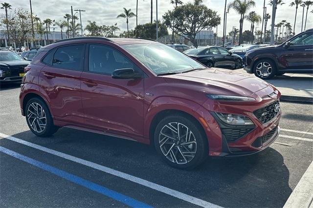 Used 2022 Hyundai Kona N Line with VIN KM8K3CA34NU910496 for sale in Oxnard, CA