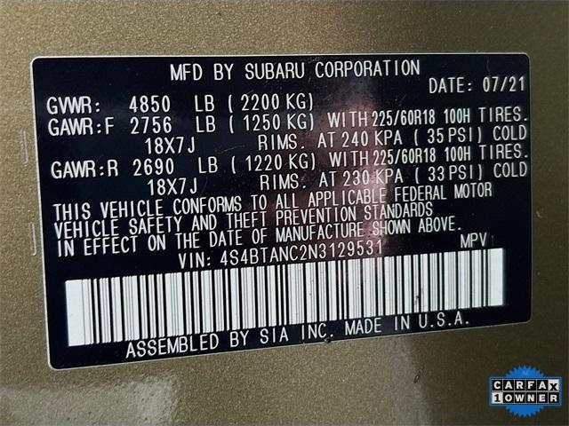 2022 Subaru Outback Vehicle Photo in Puyallup, WA 98371