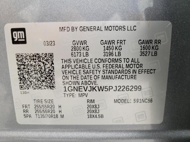 2023 Chevrolet Traverse Vehicle Photo in NEENAH, WI 54956-2243
