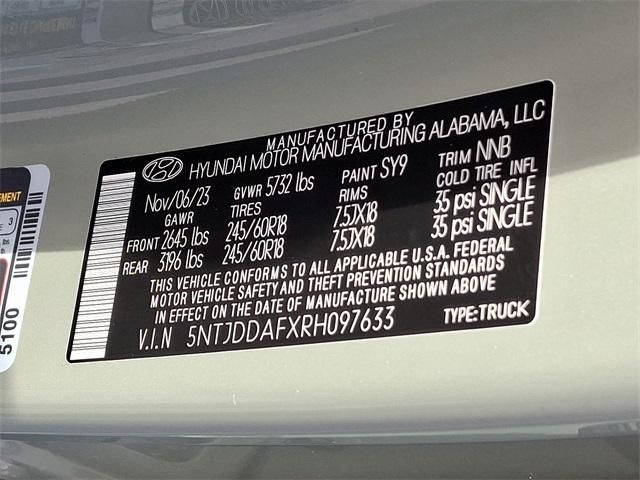 2024 Hyundai SANTA CRUZ Vehicle Photo in New Bloomfield, PA 17068