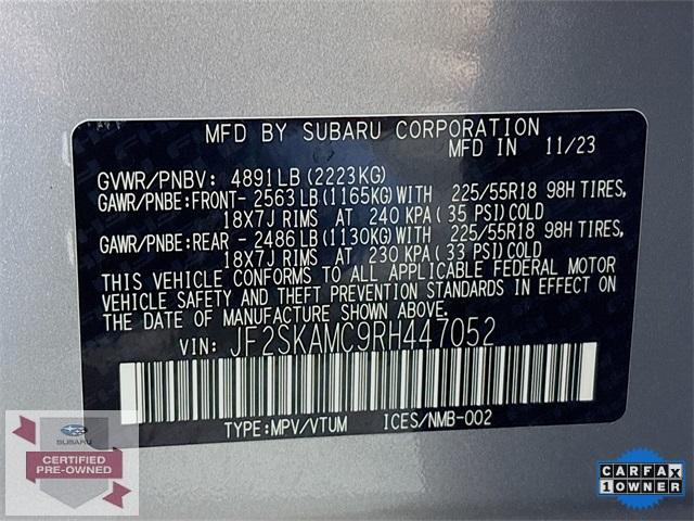 2024 Subaru Forester Vehicle Photo in Puyallup, WA 98371