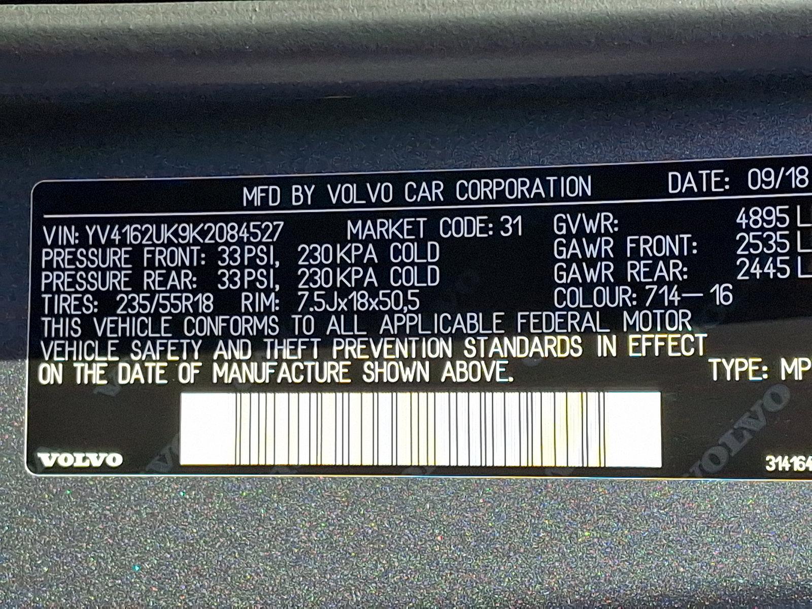 2019 Volvo XC40 Vehicle Photo in Trevose, PA 19053