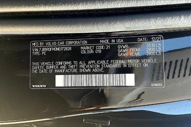 2022 Volvo S60 Recharge Plug-In Hybrid Vehicle Photo in Houston, TX 77007