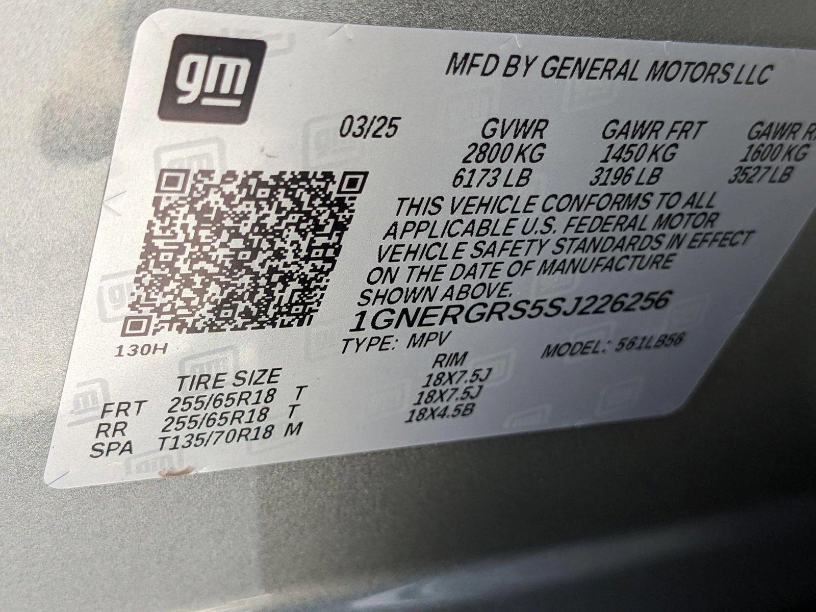 2025 Chevrolet Traverse Vehicle Photo in MIAMI, FL 33172-3015