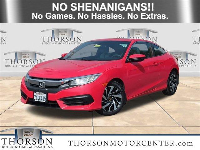 2016 Honda Civic Coupe Vehicle Photo in PASADENA, CA 91107-3803