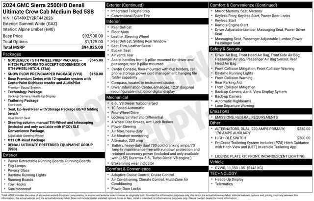 2024 GMC Sierra 2500 HD Vehicle Photo in DANBURY, CT 06810-5034