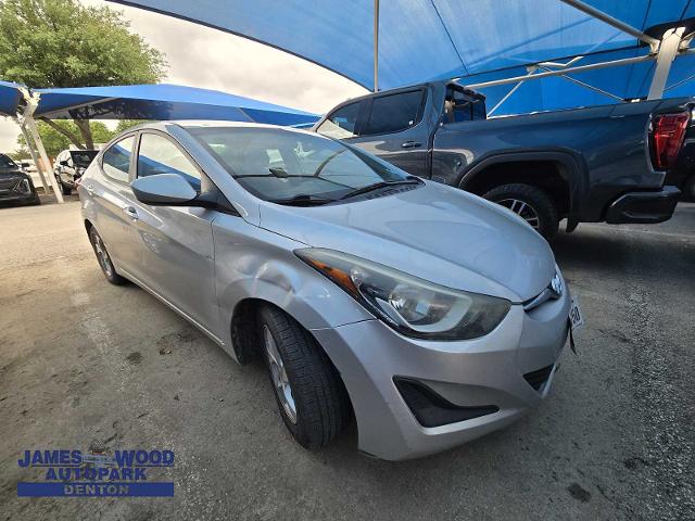 2015 Hyundai ELANTRA Vehicle Photo in DENTON, TX 76210-9321