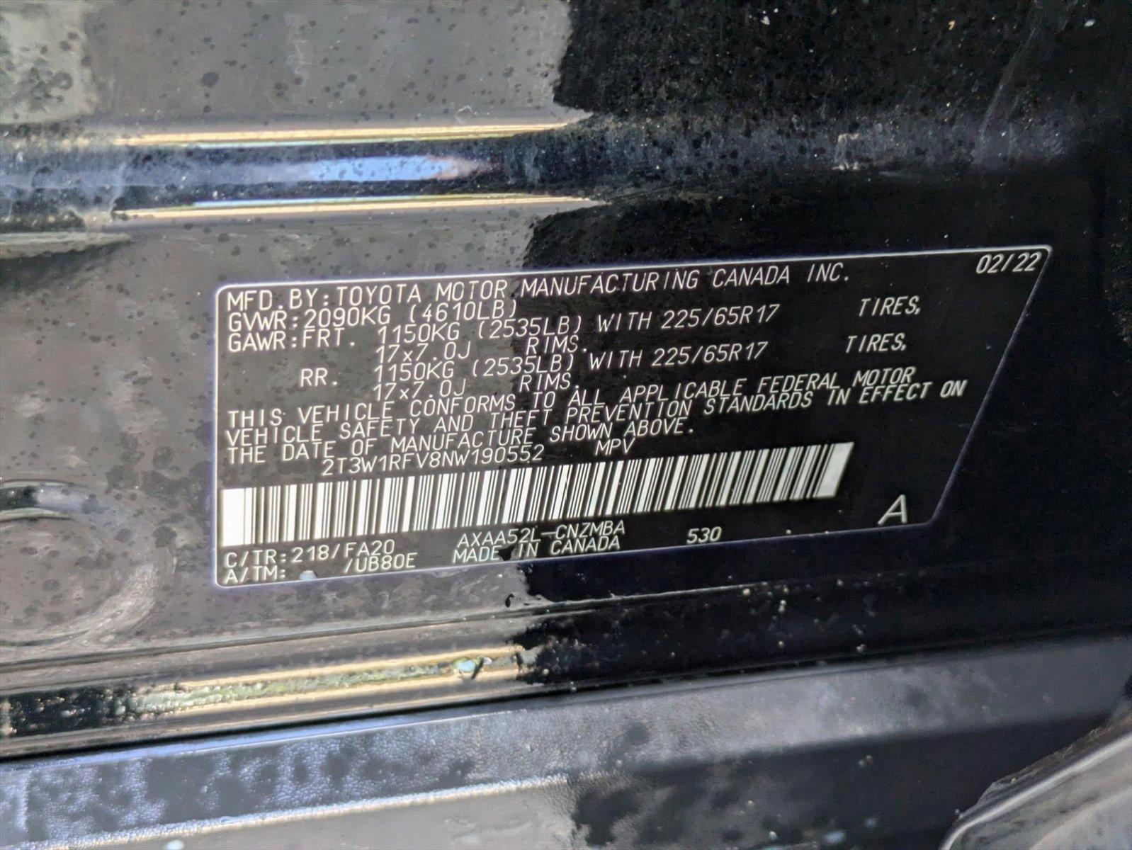 2022 Toyota RAV4 Vehicle Photo in Tampa, FL 33614