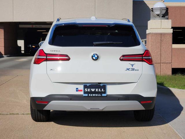 2025 BMW X3 30 xDrive Vehicle Photo in PLANO, TX 75024
