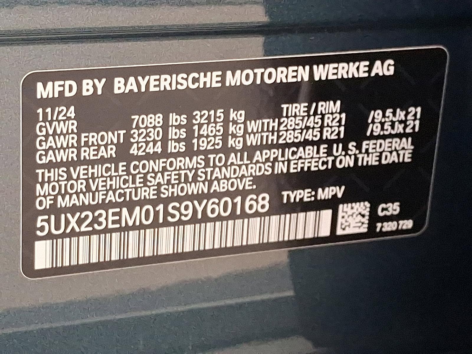 2025 BMW X7 xDrive40i Vehicle Photo in Lancaster, PA 17601